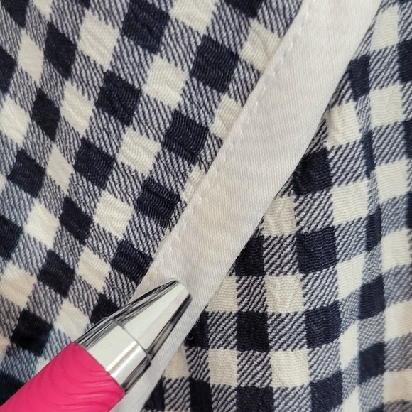 Rag and Bone "Laurie" gingham button side midi sundress - Picture 14 of 14